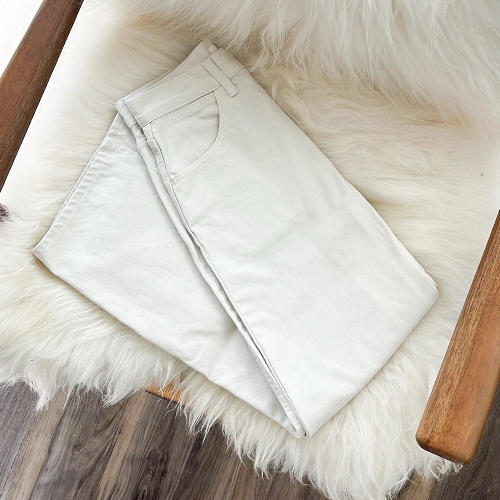 Uniqlo U Curved Jeans in Natural